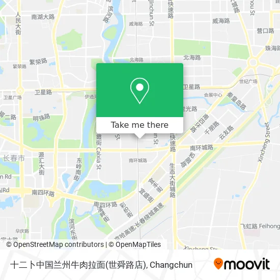 十二卜中国兰州牛肉拉面(世舜路店) map
