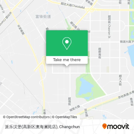 派乐汉堡(高新区澳海澜苑店) map