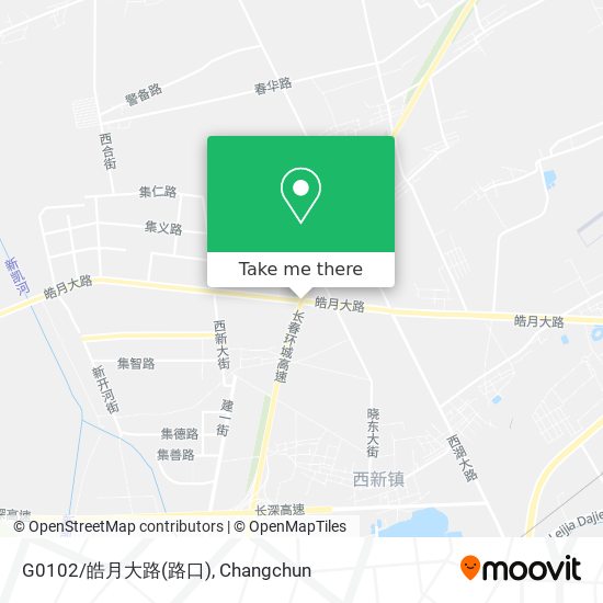 G0102/皓月大路(路口) map