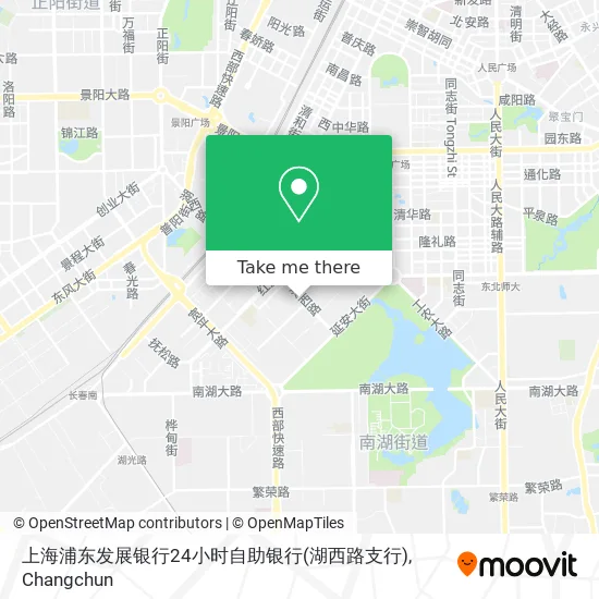 上海浦东发展银行24小时自助银行(湖西路支行) map