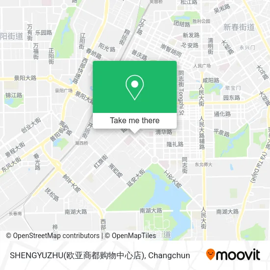 SHENGYUZHU(欧亚商都购物中心店) map