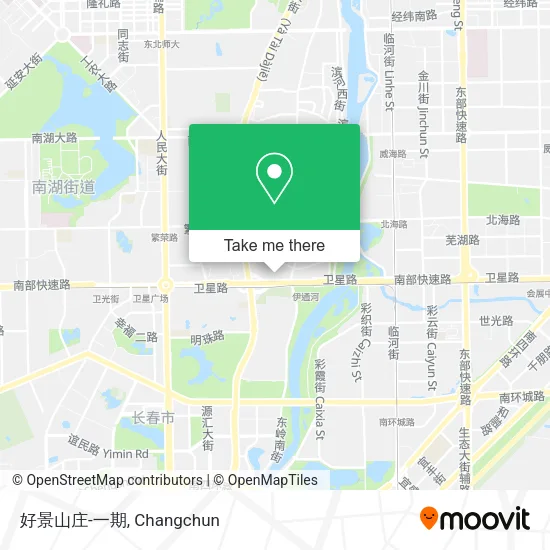 好景山庄-一期 map