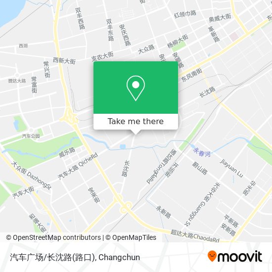 汽车广场/长沈路(路口) map