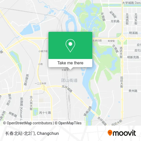 长春北站-北2门 map