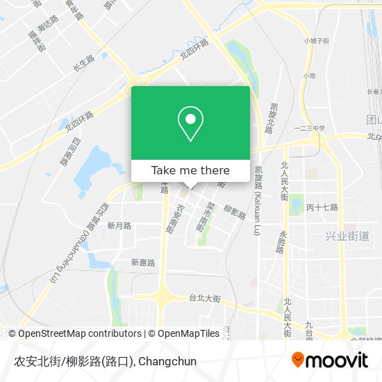 农安北街/柳影路(路口) map
