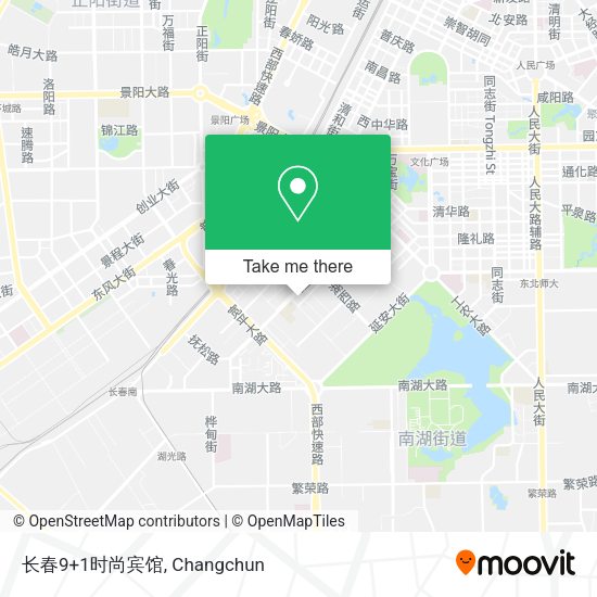 长春9+1时尚宾馆 map