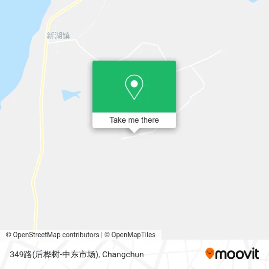 349路(后桦树-中东市场) map