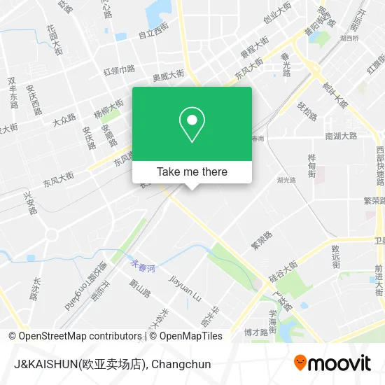 J&KAISHUN(欧亚卖场店) map
