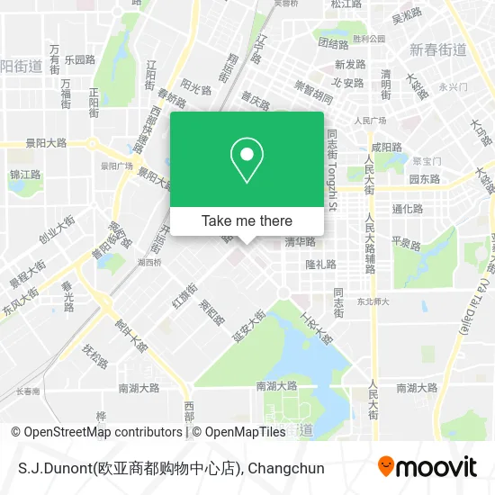 S.J.Dunont(欧亚商都购物中心店) map