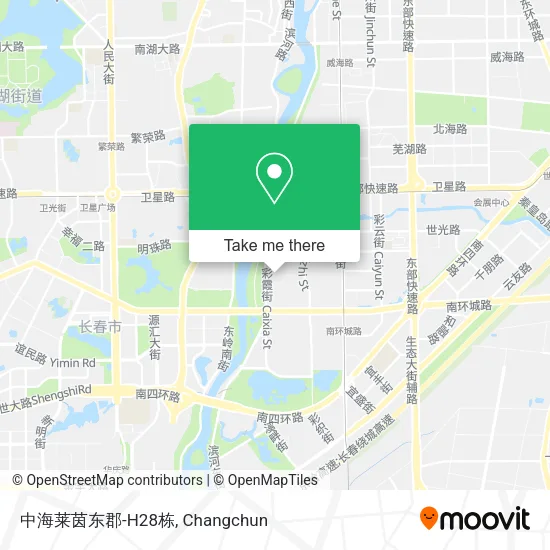 中海莱茵东郡-H28栋 map