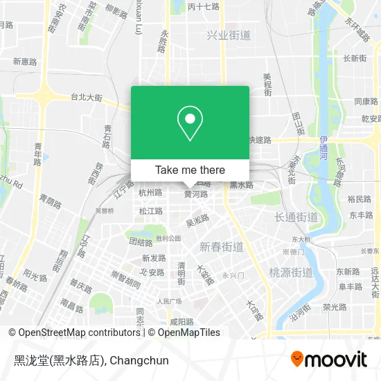 黑泷堂(黑水路店) map