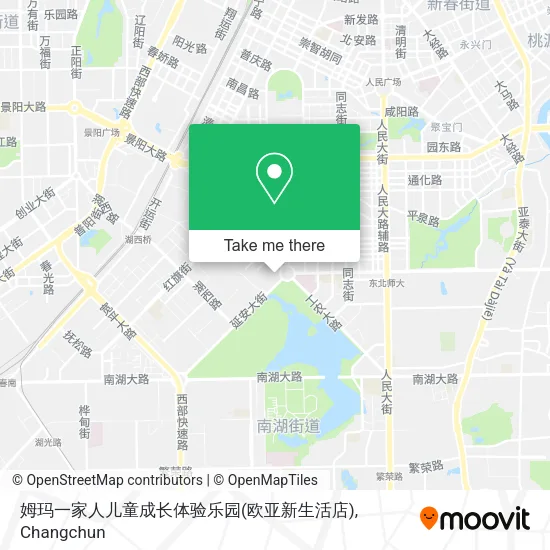 姆玛一家人儿童成长体验乐园(欧亚新生活店) map