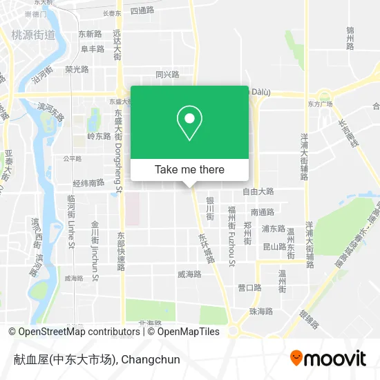 献血屋(中东大市场) map