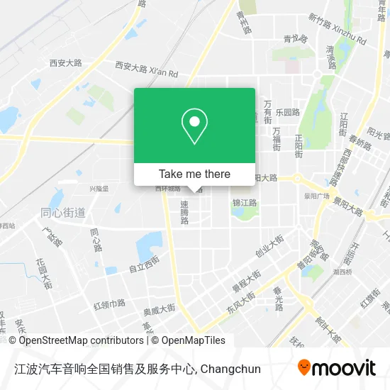 江波汽车音响全国销售及服务中心 map
