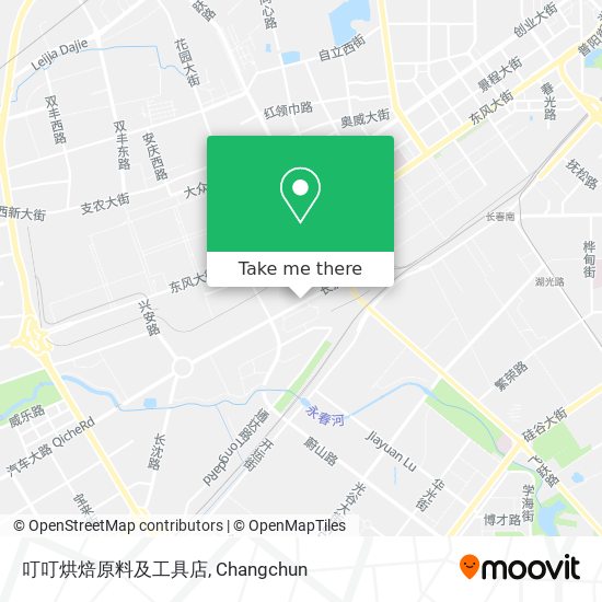 叮叮烘焙原料及工具店 map