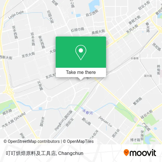 叮叮烘焙原料及工具店 map