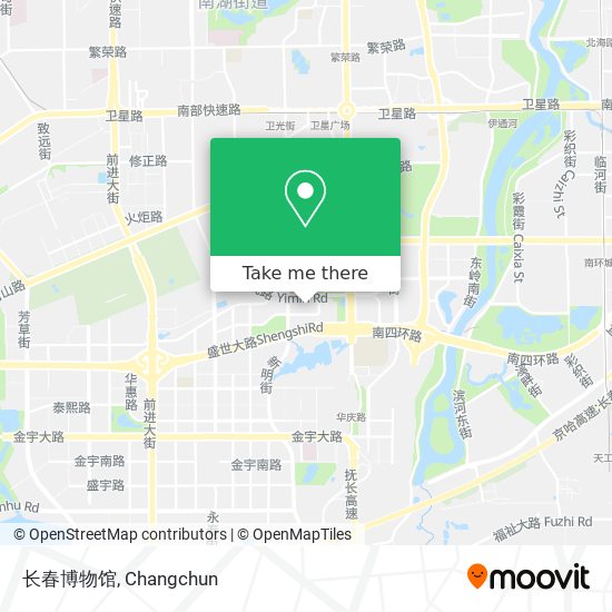 长春博物馆 map