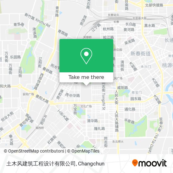 土木风建筑工程设计有限公司 map