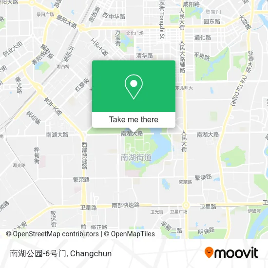 南湖公园-6号门 map
