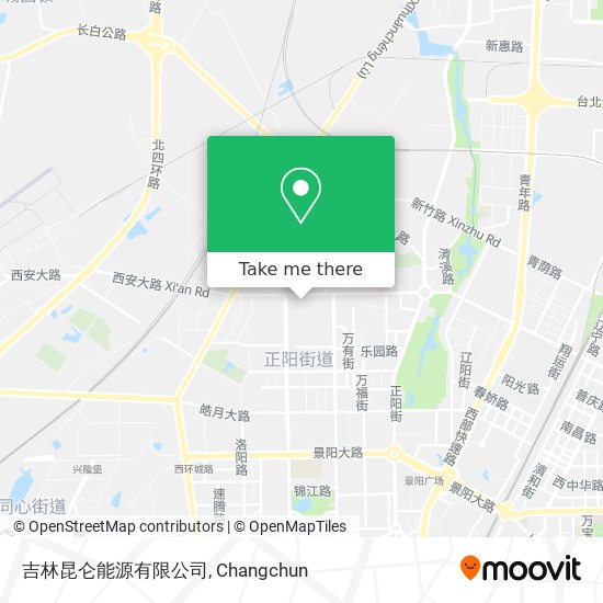 吉林昆仑能源有限公司 map