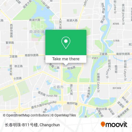 长春明珠-B11号楼 map