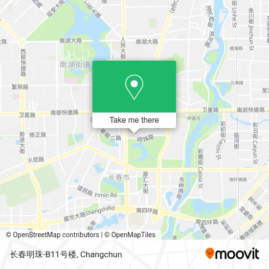长春明珠-B11号楼 map