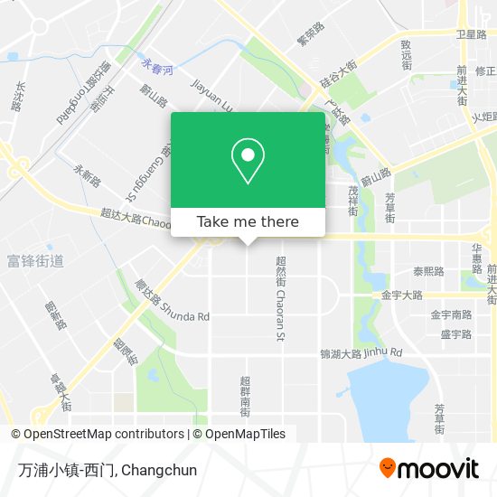 万浦小镇-西门 map