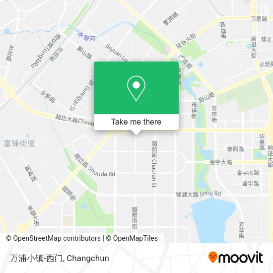 万浦小镇-西门 map