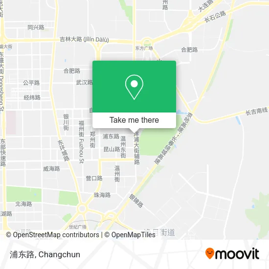 浦东路 map