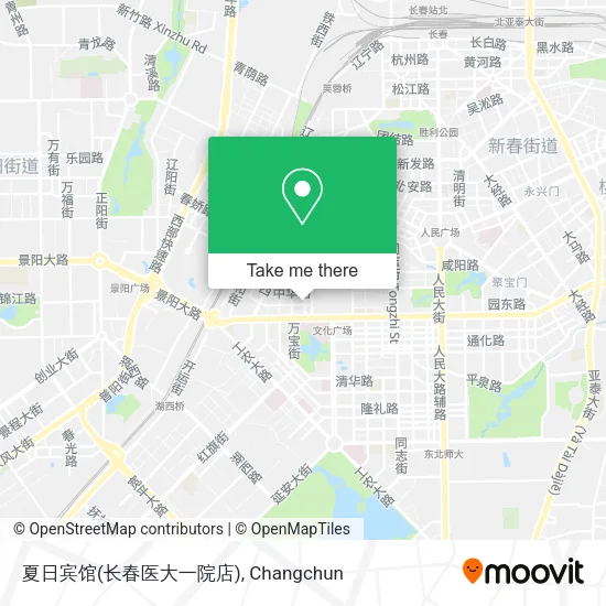 夏日宾馆(长春医大一院店) map