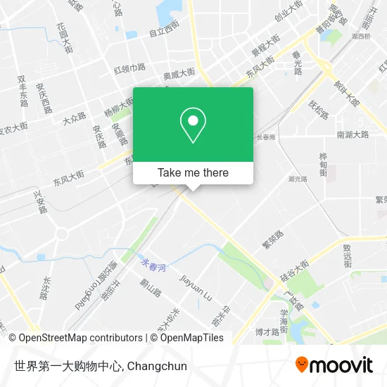 世界第一大购物中心 map