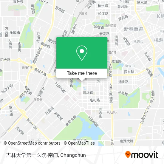 吉林大学第一医院-南门 map