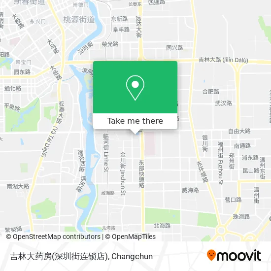 吉林大药房(深圳街连锁店) map