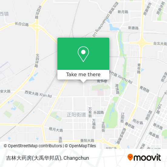 吉林大药房(大禹华邦店) map
