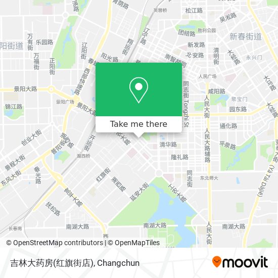 吉林大药房(红旗街店) map