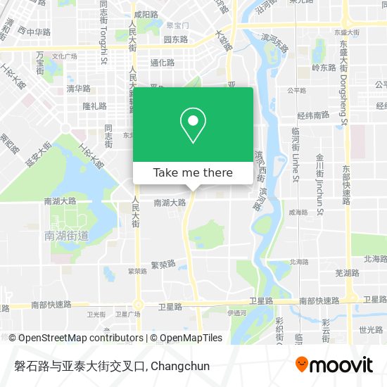 磐石路与亚泰大街交叉口 map