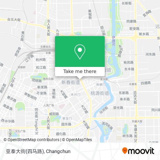 亚泰大街(四马路) map