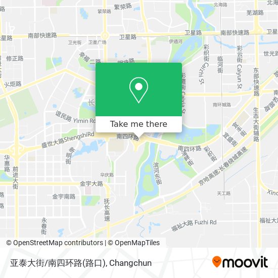 亚泰大街/南四环路(路口) map