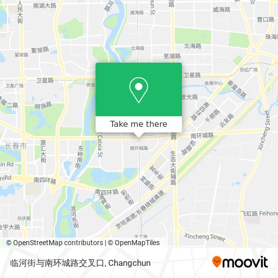 临河街与南环城路交叉口 map