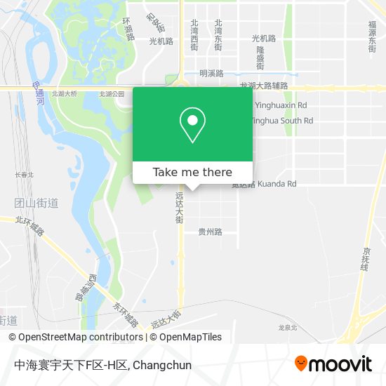 中海寰宇天下F区-H区 map