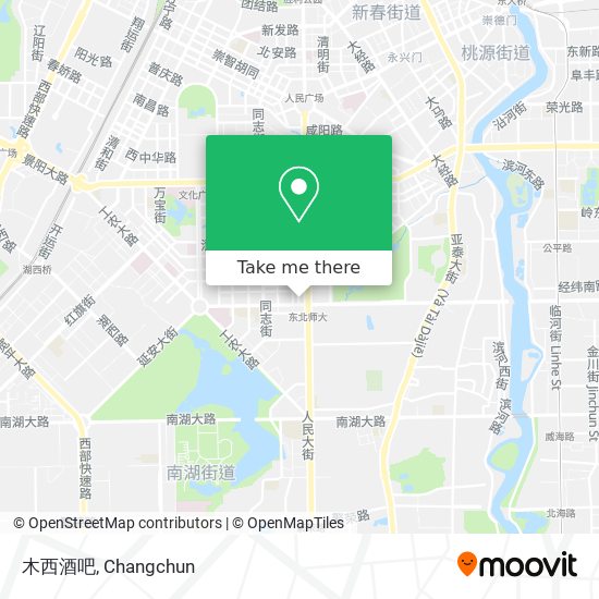 木西酒吧 map