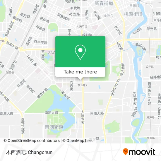 木西酒吧 map