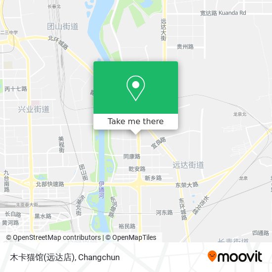 木卡猫馆(远达店) map