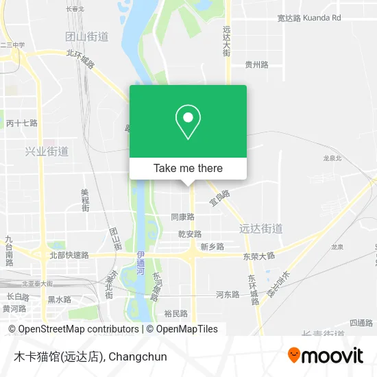 木卡猫馆(远达店) map