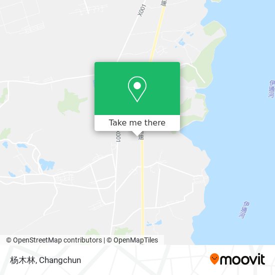 杨木林 map