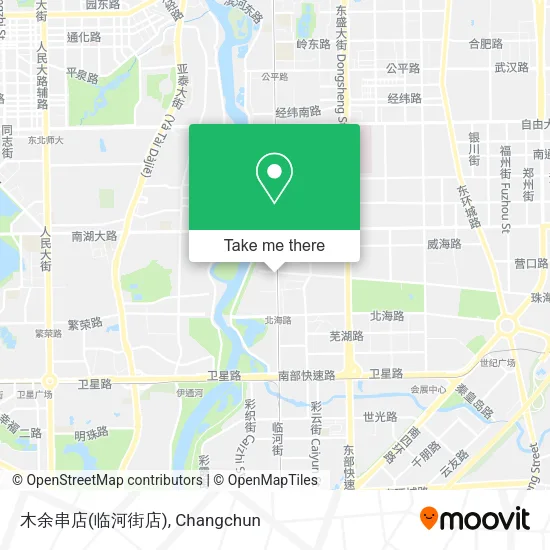 木余串店(临河街店) map