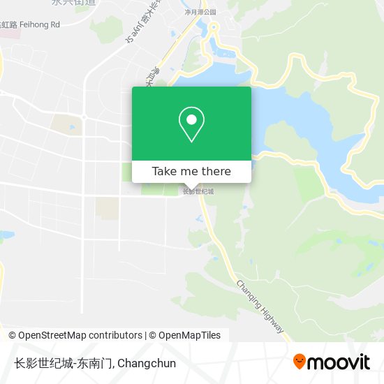长影世纪城-东南门 map
