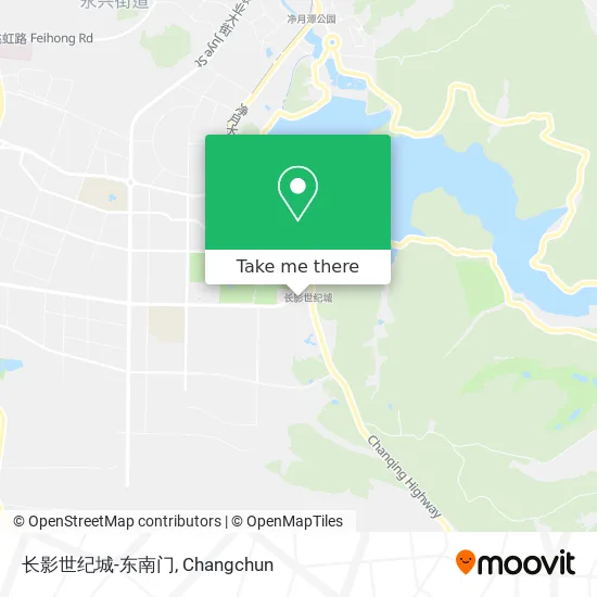 长影世纪城-东南门 map