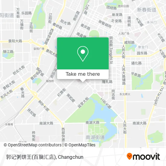 郭记粥饼王(百脑汇店) map