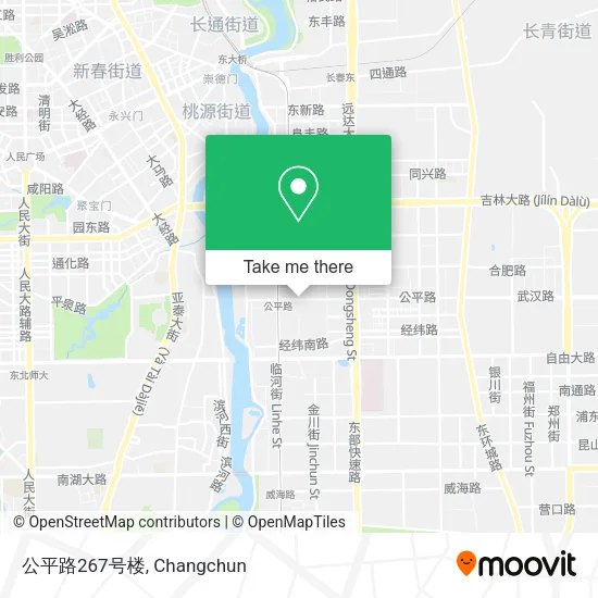 公平路267号楼 map